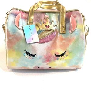NWT Girl’s Unicorn Overnight Bag